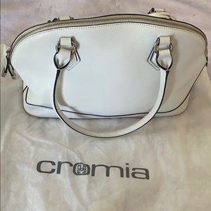 White cromia bag